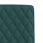 vidaXL Scaune de sufragerie 4 buc Tesatura verde inchis vidaXL Scaune de sufragerie 4 buc Tesatura verde inchis