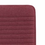 vidaXL Scaune de bucătărie, 4 buc., roșu vin, material textil vidaXL Scaune de bucătărie, 4 buc., roșu vin, material textil