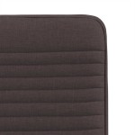 vidaXL Scaune de bucătărie, 4 buc., maro închis, material textil vidaXL Scaune de bucătărie, 4 buc., maro închis, material textil