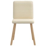 vidaXL Scaune de bucătărie, 4 buc., material textil