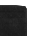 vidaXL Scaune de bucătărie, 4 buc., negru, catifea vidaXL Scaune de bucătărie, 4 buc., negru, catifea