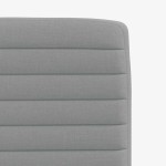 vidaXL Scaune de bucătărie pivotante, 4 buc., gri deschis, textil vidaXL Scaune de bucătărie pivotante, 4 buc., gri deschis, textil