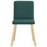vidaXL Scaune de sufragerie 4 buc Tesatura verde inchis vidaXL Scaune de sufragerie 4 buc Tesatura verde inchis