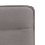 vidaXL Scaune de sufragerie, 4 buc., gri taupe, material textil vidaXL Scaune de sufragerie, 4 buc., gri taupe, material textil