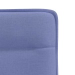 vidaXL Scaune de sufragerie 4 buc țesătură Jeans Blue vidaXL Scaune de sufragerie 4 buc țesătură Jeans Blue