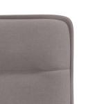 vidaXL Scaune de sufragerie, 4 buc., gri taupe, material textil vidaXL Scaune de sufragerie, 4 buc., gri taupe, material textil