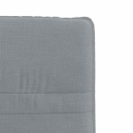 vidaXL Scaune de bucătărie pivotante, 4 buc., gri deschis, textil vidaXL Scaune de bucătărie pivotante, 4 buc., gri deschis, textil