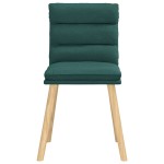 vidaXL Scaune de sufragerie 4 buc Tesatura verde inchis vidaXL Scaune de sufragerie 4 buc Tesatura verde inchis