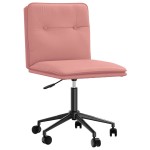 vidaXL Scaune de sufragerie 2 buc piele artificială roz vidaXL Scaune de sufragerie 2 buc piele artificială roz