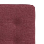 vidaXL Scaune de bucătărie pivotante, 6 buc., roșu vin, textil vidaXL Scaune de bucătărie pivotante, 6 buc., roșu vin, textil