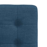 vidaXL Scaune de sufragerie, 6 buc., albastru, material textil