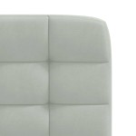 vidaXL Scaune de sufragerie, 6 buc., gri deschis, catifea vidaXL Scaune de sufragerie, 6 buc., gri deschis, catifea