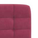 vidaXL Scaune de bucătărie, 6 buc., roșu vin, catifea vidaXL Scaune de bucătărie, 6 buc., roșu vin, catifea