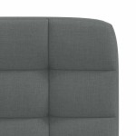 vidaXL Scaune de sufragerie, 6 buc., gri închis, material textil