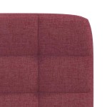 vidaXL Scaune de bucătărie pivotante, 6 buc., roșu vin, textil vidaXL Scaune de bucătărie pivotante, 6 buc., roșu vin, textil
