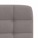 vidaXL Scaune de sufragerie, 6 buc., gri taupe, material textil