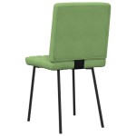 vidaXL Scaune de sufragerie, 6 buc, verde deschis, catifea