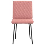 vidaXL Scaune de sufragerie 6 buc piele artificială roz vidaXL Scaune de sufragerie 6 buc piele artificială roz