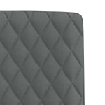 vidaXL Scaune de sufragerie, 6 buc., gri închis, material textil