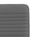 vidaXL Scaune de sufragerie, 6 buc., gri închis, material textil