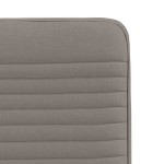 vidaXL Scaune de sufragerie, 6 buc., gri taupe, material textil