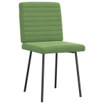 vidaXL Scaune de sufragerie, 6 buc, verde deschis, catifea