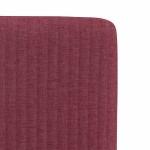 vidaXL Scaune de bucătărie pivotante, 6 buc., roșu vin, textil vidaXL Scaune de bucătărie pivotante, 6 buc., roșu vin, textil