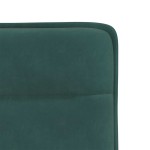vidaXL Scaune de bucătărie, 6 buc., verde închis, catifea vidaXL Scaune de bucătărie, 6 buc., verde închis, catifea