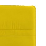 vidaXL Scaune de sufragerie, 6 buc, galben, catifea vidaXL Scaune de sufragerie, 6 buc, galben, catifea