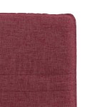 vidaXL Scaune de bucătărie pivotante, 6 buc., roșu vin, textil vidaXL Scaune de bucătărie pivotante, 6 buc., roșu vin, textil