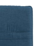 vidaXL Scaune de sufragerie, 6 buc., albastru, material textil vidaXL Scaune de sufragerie, 6 buc., albastru, material textil