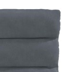 vidaXL Scaune de bucătărie, 6 buc., gri închis, catifea vidaXL Scaune de bucătărie, 6 buc., gri închis, catifea