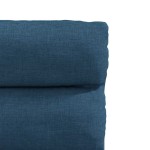 vidaXL Scaune de sufragerie, 6 buc., albastru, material textil