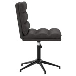 vidaXL Scaune de sufragerie, 4 buc., negru, piele ecologică
