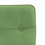 vidaXL Scaune de sufragerie, 6 buc, verde deschis, catifea vidaXL Scaune de sufragerie, 6 buc, verde deschis, catifea