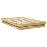 vidaXL Cadru de pat fără saltea 120x200 cm din lemn masiv de stejar vidaXL Cadru de pat fără saltea 120x200 cm din lemn masiv de stejar