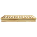 vidaXL Cadru de pat fără saltea 120x200 cm din lemn masiv de stejar vidaXL Cadru de pat fără saltea 120x200 cm din lemn masiv de stejar