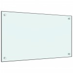 vidaXL Panou antistropi bucătărie 2 buc. alb 70x40cm sticlă securizată vidaXL Panou antistropi bucătărie 2 buc. alb 70x40cm sticlă securizată
