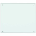 vidaXL Panou antistropi bucătărie 2 buc. alb 70x60cm sticlă securizată vidaXL Panou antistropi bucătărie 2 buc. alb 70x60cm sticlă securizată