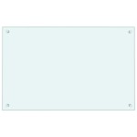 vidaXL Panou antistropi bucătărie 2 buc. alb 80x50cm sticlă securizată vidaXL Panou antistropi bucătărie 2 buc. alb 80x50cm sticlă securizată