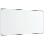 vidaXL Panou antistropi bucătărie 2 buc. transparent 80x40 cm sticlă vidaXL Panou antistropi bucătărie 2 buc. transparent 80x40 cm sticlă