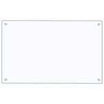 vidaXL Panou antistropi bucătărie 2 buc. transparent 80x50 cm sticlă vidaXL Panou antistropi bucătărie 2 buc. transparent 80x50 cm sticlă