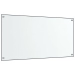 vidaXL Panou antistropi bucătărie 2 buc. transparent 80x60 cm sticlă vidaXL Panou antistropi bucătărie 2 buc. transparent 80x60 cm sticlă