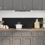 vidaXL Panou antistropi bucătărie 2 buc. negru 80x50cm sticlă securiz. vidaXL Panou antistropi bucătărie 2 buc. negru 80x50cm sticlă securiz.