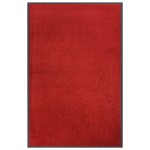 vidaXL Covoraș de ușă, roșu, 80x120 cm vidaXL Covoraș de ușă, roșu, 80x120 cm