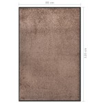 vidaXL Covoraș de ușă, maro, 80x120 cm vidaXL Covoraș de ușă, maro, 80x120 cm