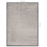 vidaXL Covoraș de ușă, gri, 60x80 cm vidaXL Covoraș de ușă, gri, 60x80 cm