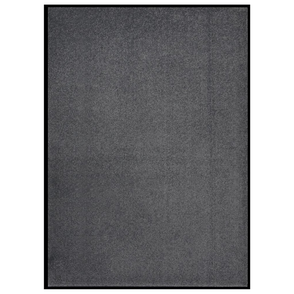 vidaXL Covoraș de ușă, antracit, 60x80 cm