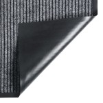 vidaXL Covoraș de ușă, gri cu dungi, 80x120 cm