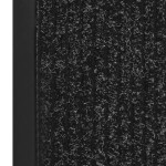 vidaXL Covoraș intrare, antracit cu dungi, 40x60 cm